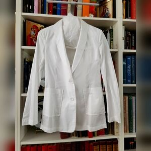 Women's ARMANI jeans  White Blazer Size 42 4-6